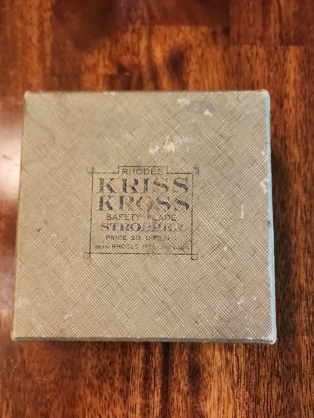 Kriss Kross Vintage Stropper and Razor Stropper In Original Box With Inserts